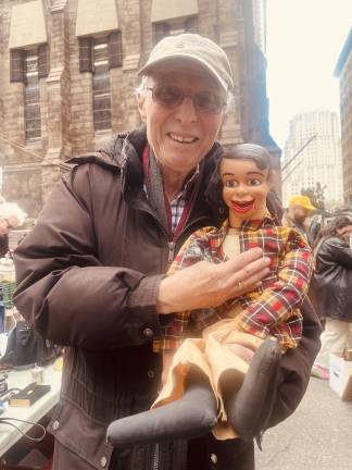 Bill Diehl loved the Howdy Dowdy puppet he found at the Grand Bazaar, but he opted not to buy it. “What would I do with it?”