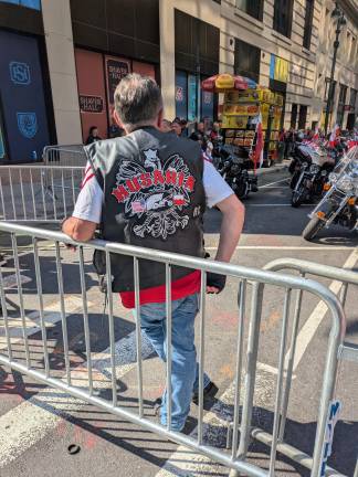 Husaria Polish American motorcycle club vest.