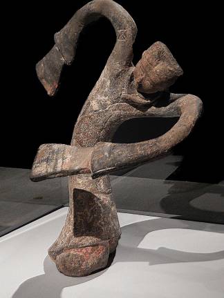 A dancer from the Western Han dynasty (206 B.C.–A.D. 9) was meant to provide merriment in the afterlife. Photo: Adel Gorgy
