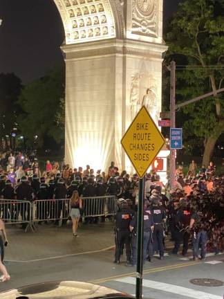 Washington Square Park, Saturday, June 5. Photo: Photo: Erika Sumner