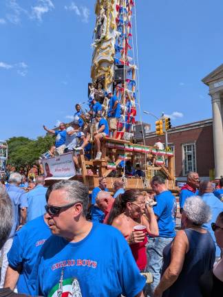 East Harlem Giglio Feast thrills Pleasant Avenue, Sunday Aug. 9.