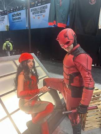 These two look positively mainstream compared with more outré costumes.