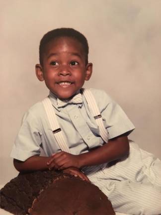 Malcolm J. Merriweather as a child. Photo courtesy of Malcolm Merriweather