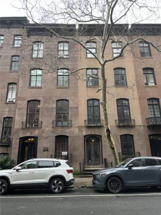 The exterior of 50 W. 12th St., a part of a landmarked historical district in Greenwich Village. Photo: Alessia Girardin