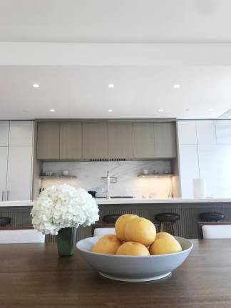 Flowers and fruit lasted longer in the new building. Photo: Lese Dunton