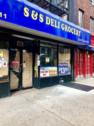 Ghost Block on First Avenue