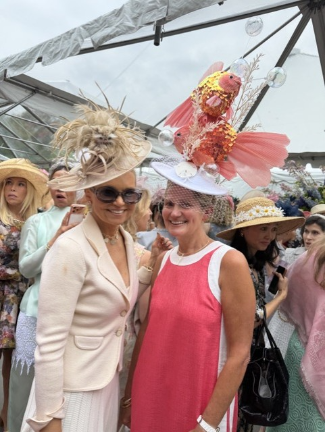 Diana Rice and Genie Egerton-Warburton turn out every year.