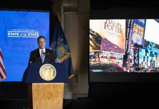 Governor Andrew M. Cuomo discussed his “New York Arts Revival” at the 2021 State of the State Address on January 12, 2021. Photo: Office of Governor Andrew M. Cuomo