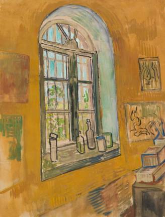 <b>“Window in the Studio” was also painted by van Gogh in October, 1889 while he was in the asylum at Saint-Remy. </b>Photo: Courtesy of the Metropolitan Museum of Art