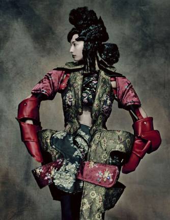Rei Kawakubo (Japanese, born 1942) for Comme des Garçons (Japanese, founded 1969), 18th-Century Punk, autumn/winter 2016–17; Courtesy of Comme des Garçons. Photograph by © Paolo Roversi; Courtesy of The Metropolitan Museum of Art