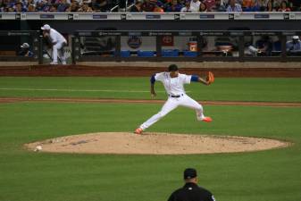 Edwin Diaz, shown here in April 2019, is among the star signings that will propel the Mets in 2023. Photo: Matthew D. Britt, via Flickr