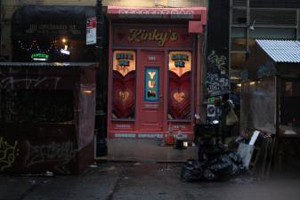 Storefront for Kinky’s Dessert Bar on Orchard St. Photo: Gaby Messino