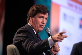 Tucker Carlson, the top draw on right leaning Fox News, is leaving. Photo: Wikimedia Commons