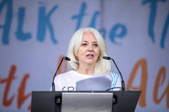 Cynthia Germanotta, co-founder with her daughter, Lady Gaga, of the Born This Way Foundation, will speak as WHO's ambassador for mental health.