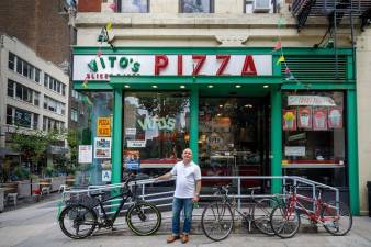 Vito’s Pizza on Ninth Avenue and 36th Street. Photo courtesy of James and Karla Murray