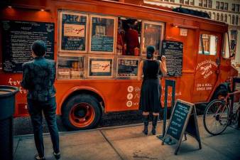 Food truck on lower Park Avenue. Photo: Jeffrey Zeldman, via Flickr