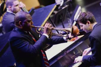 Wynton Marsalis and the Jazz at Lincoln Center Orchestra will perform “The Best of Duke Ellington” June 10–11. Photo: Frank Stewart