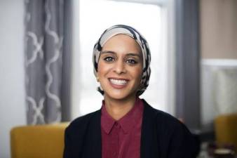 Activist Rana Abdelhamid is running for New York’s 12th Congressional District. Photo courtesy of Rana Abdelhamid