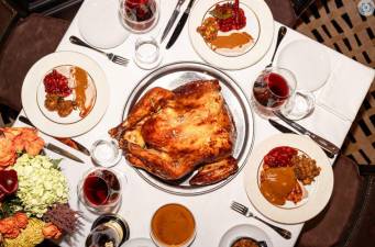 Delmonico’s serves up a holiday turkey dinner. Photo: Simon Tchoukriel/Delmonico’s