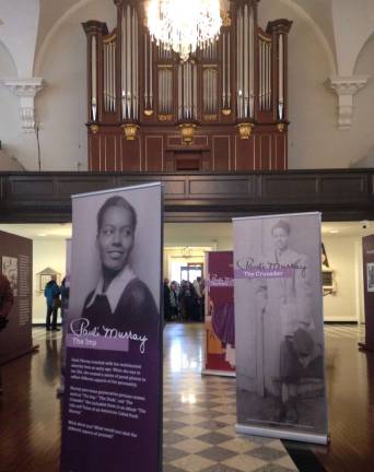 An exhibit at at St. Paul's Chapel explores the complex and manifold life of Pauli Murray, the civil and women's rights activist, lawyer, writer, professor, poet and priest. Photo: Clarrie Feinstein