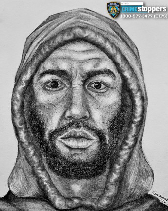 Wanted for anti-gay hate crime in Baruch Houses NYCHA complex on Lower East Side.