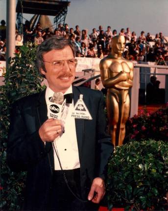 Bill Diehl at the Oscars in 1986. Photo courtesy of American Broadcasting Co., Inc.
