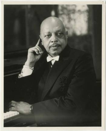 Editta Sherman (1912–2013). Donald Shirley, undated. Gelatin silver printNew-York Historical Society, Gift of Kenneth Sherman. Shirley, a pianist and composer, was one of the residents of Carnegie Hall.