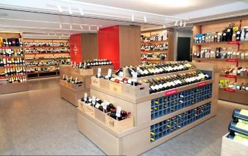 The newly renovated McCabes Wine &amp; Spirits at the corner of East 77th Street and Third Avenue features aisles wide enough to accommodate a double stroller.