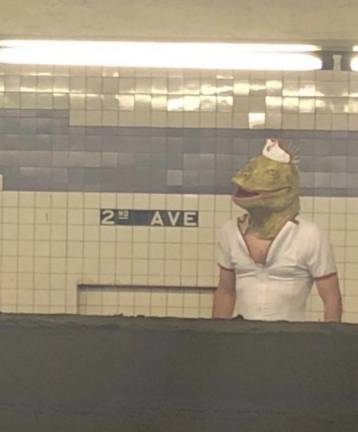 Photo: offishelgrems via @subwaycreatures on Instagram