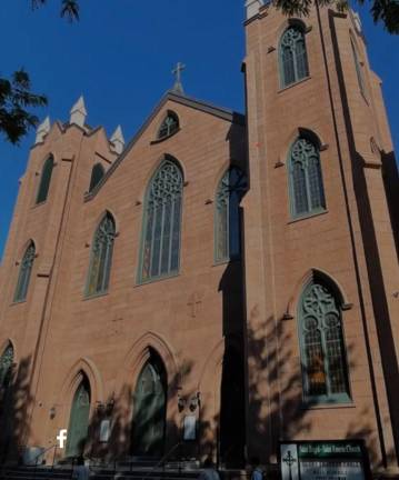 The historic East Village Church, St. Brigid’s, is kicked off a year long celebration to mark its 175th anniversary with a mass celebrating the laying of the cornerstone in 1848. The celebration will culminate in December next year. Photo: St. Brigid Church web site.