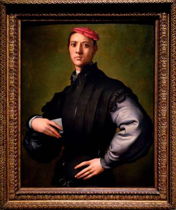 Portrait of a Man (Carlo Neroni) by Jacopo da Pontormo, 1529 – 1530, Oil on panel, 36 1/4 × 28 3/4 in. Photo by Adel Gorgy