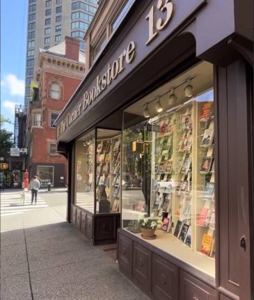 The Corner Bookstore at the corner of Madison and East 93rd Street.