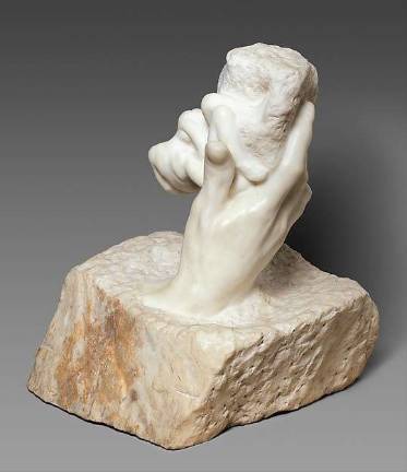 Auguste Rodin (French, Paris 1840-1917 Meudon), "The Hand of God." modeled ca. 1896-1902, commissioned 1906, carved ca. 1907. Overall (confirmed): 29 × 23 3/4 × 25 1/4 in., 508 lbs. The Metropolitan Museum of Art, Gift of Edward D. Adams, 1908