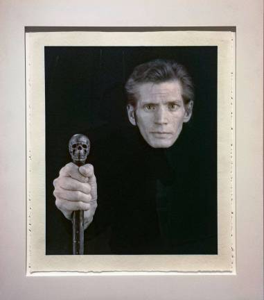 Robert Mapplethorpe, “Self Portrait,” 1988, Platinum-palladium print, Solomon R. Guggenheim Museum, New York, Gift, The Robert Mapplethorpe Foundation © Robert Mapplethorpe Foundation. Used by permission. Photo: Adel Gorgy.