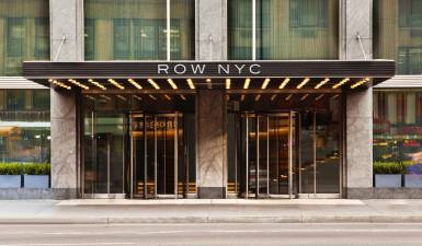 The Row Hotel will no longer be used as a shelter for arriving asylum-seekers, city officials say.