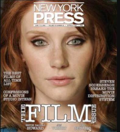 Front cover of the New York Press from a 2006 fashion edition. Photo: Wikimedia Commons