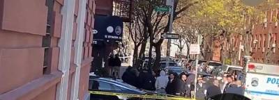 When a suspect came out shooting at police in a standoff on the Lower East Side, officers fired back striking him twice. He was transported to Bellevue Hospital where he was pronounced dead on Dec. 14. Photo: Citizens app.
