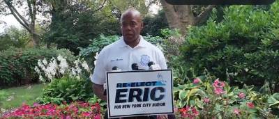 Eric Adams called a press conference at Gracie Mansion on Sept. 5 to say he is staying in the race, as reports said Donald Trump was trying to lure him and Republican candidate Curtis Sliwa to drop out in a bid to derail front runner Zohran Mamdani.