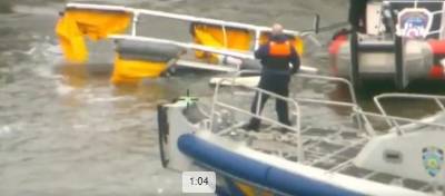 Police and Fire divers were in the water within ten minutes of the crash but none of the six victims could be saved. Salvage operations took place over the next four days following the April 10 crash.