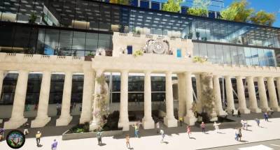 The plan advanced by the Grand Penn Community Alliance would erect a new façade as a grand entrance leading into Penn Station. The alliance be on the brink of picking up some deep-pocketed backers from South Korea.