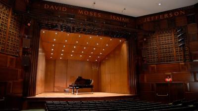 On stage: Kaufmann Concert Hall. Photo: 92nd Street Y