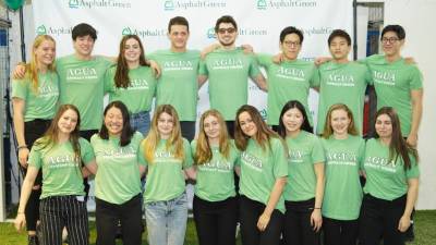 Back row (left to right): Diana Bates, Taiyo De Jong, Isabel Gormley, Eugenio Massari, Adell Sabovic, Dylan Rhee, Kai Yamamoto, Jonathan Choi. Front row (from left to right): Charlotte Krevitt, Sophia Zhang, Marley Orange, Elana Greenberg, Elise Fong, Lauren Eng, Amelia Butler, Maya Milrod.