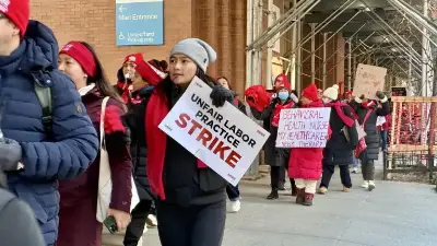 The strike began Jan. 12 and nurses walked the picket lines in four hour shifts.