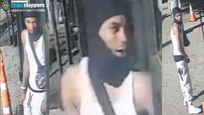 Wanted for deli robbery on Avenue C, June 8, 2026.