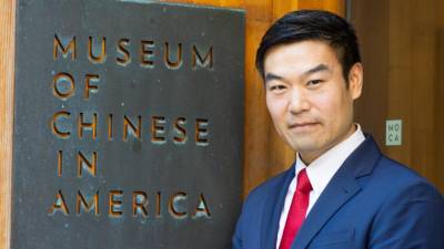 Michael Lee, the newly-appointed museum president, was previously Managing Director of Corporate Development at the New York Institute of Finance for six years. He sits on the boards of several Asian-centered nonprofits and teaches martial arts and lion dances.