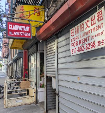 Clairvoyant sign at 120 Elizabeth St.; what are they thinking?!