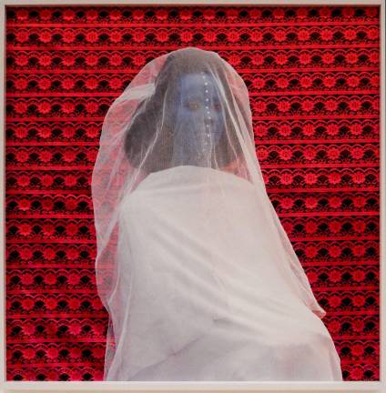 Ethiopian photographer Aida Muluneh's 2016 "The Morning Bride." Photo: Adel Gorgy