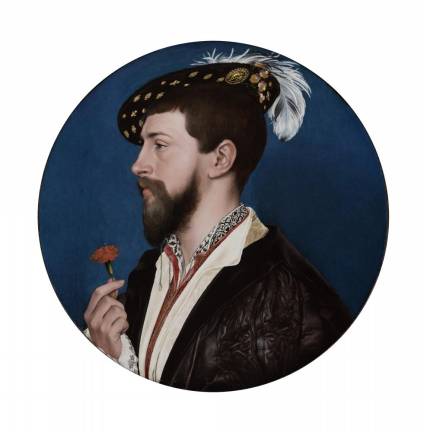Hans Holbein the Younger (1497/98 - 1543). “Simon George,” ca. 1535 - 40. Mixed technique on panel 12 3/16 in. (31 cm) Städel Museum, Frankfurt am Main, 1065. Photo: StädelMuseum