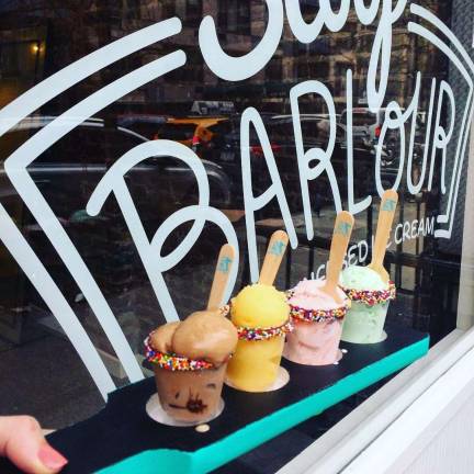 The ice cream "barlour." Photo courtesy of Melissa Tavss