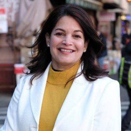 Ursila Jung, a candidate challenging Christopher Marte in a Democratic primary for New York City Council District 1. Jung spoke to Our Town Downtown about her platform and what she believes the district needs.